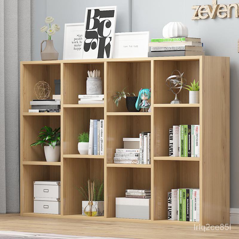 Marine Simple Bookshelf Bookcase Floor Shelf Student Combined Bookcase Simple Modern Bookcase