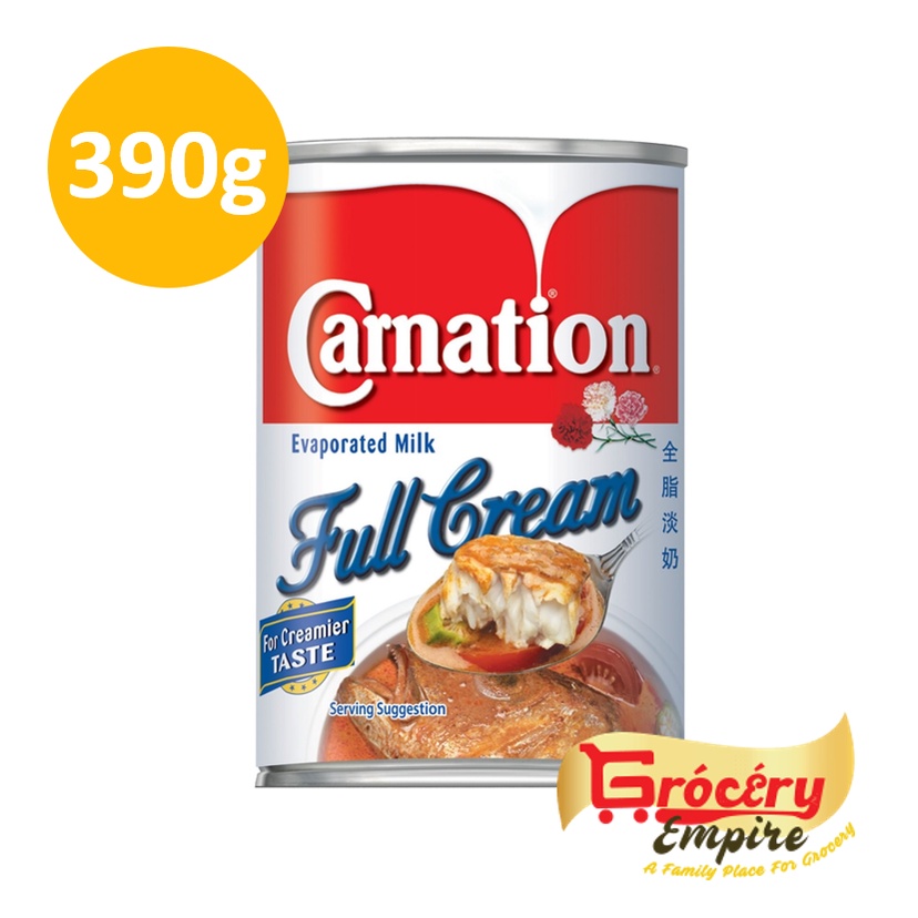 Carnation Evaporated Milk Full Creamer Shopee Singapore