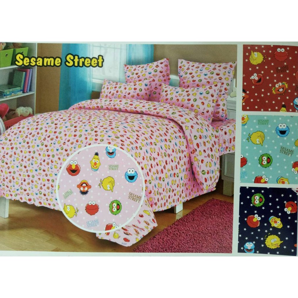 sesame street cot set