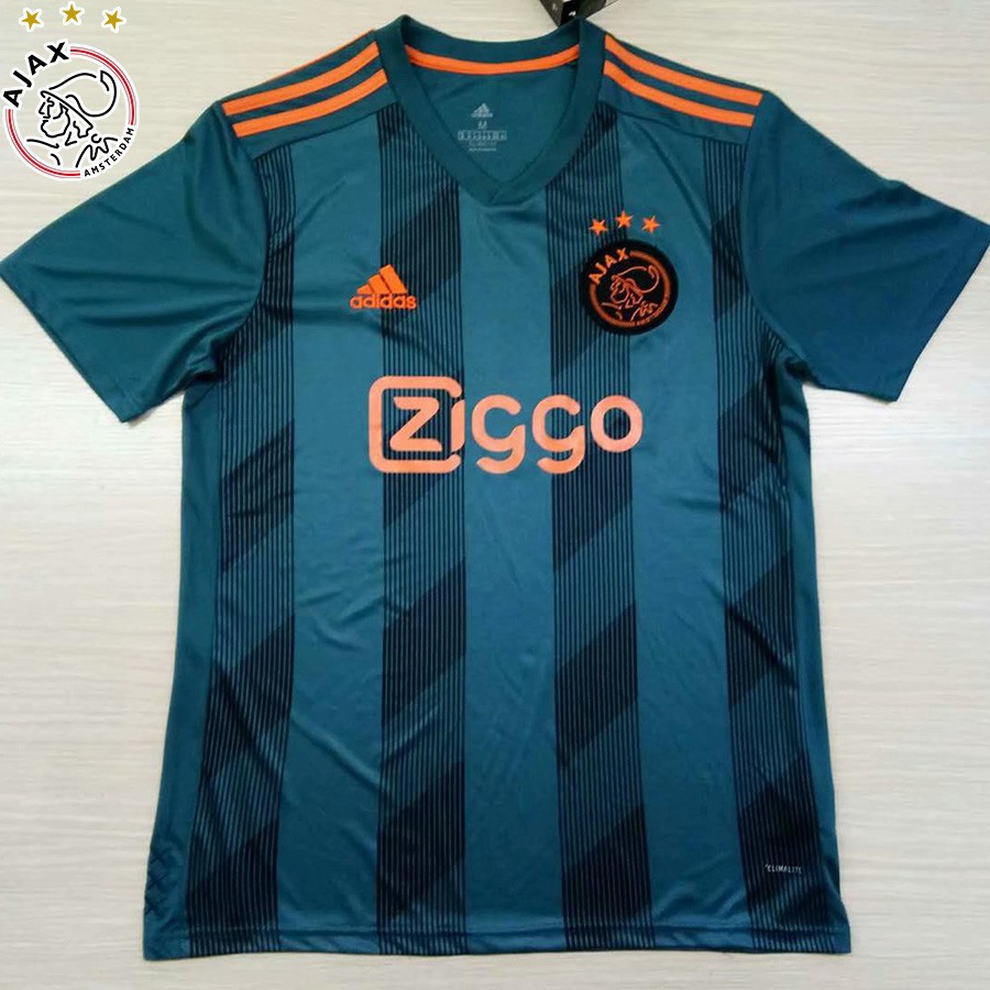 Amsterdamsche Football Club Ajax Away Team 19 20 Fc Club Soccer Jersey Short Sleeve Jersey Shopee Singapore