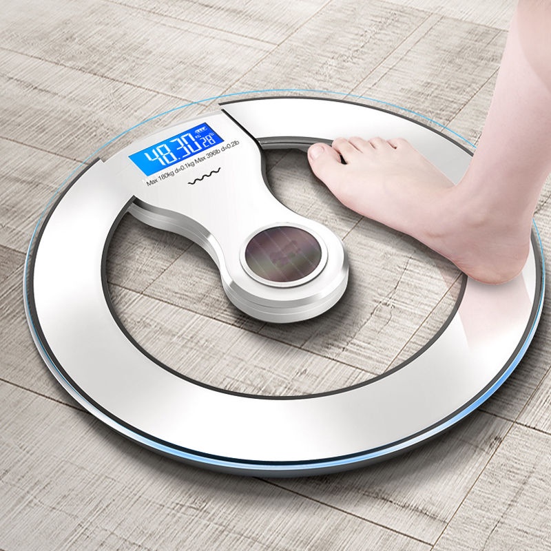 30cm Large Size Solar Charging Electronic Body Fat Scale Household Body Scale Weight Scale Adult Health Scale/Body Fat Scale / Weighing Scale / Weight Measuring Balance