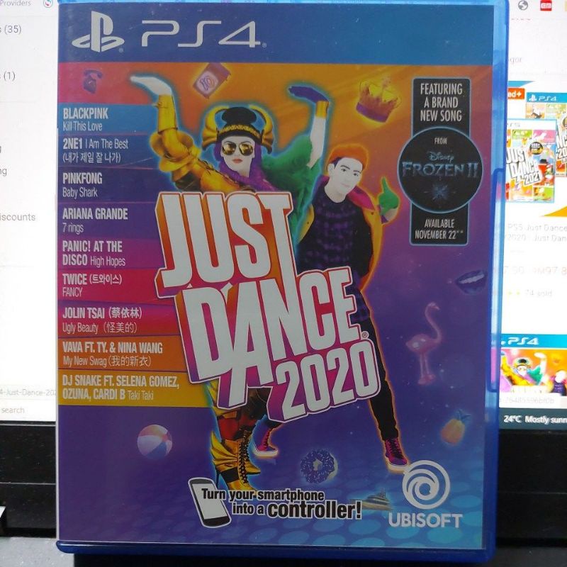 PS4 JUST DANCE 2020 USED BUT LIKE NEW R3 ENG SHIP FROM SELANGOR