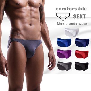 Thin Sports U-convex Design Men's Low-rise Briefs Modal Tight-fitting Narrow Side