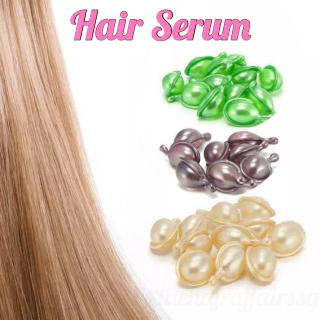 Hair Capsules With Jojoba Oil Vitamin E Shopee Singapore