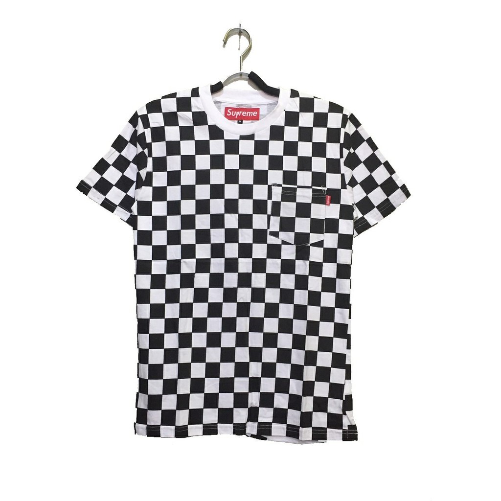 supreme hanes checkered shirt