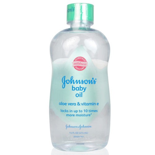 johnsons baby oil green