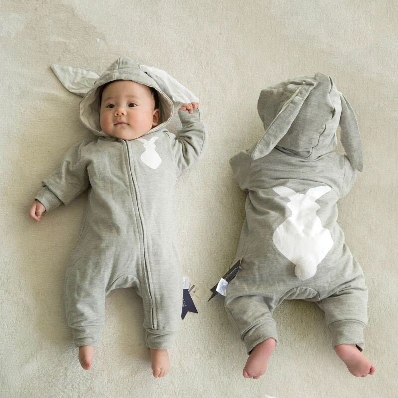 newborn bunny romper