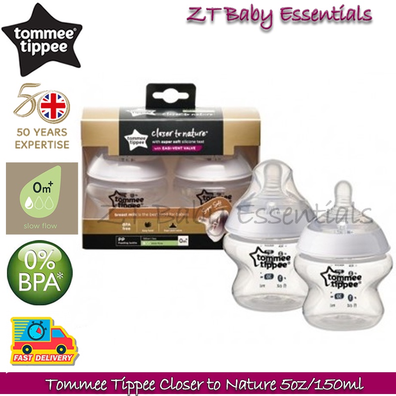 [Shop Malaysia] Hot Tommee Tippee Closer To Nature Clear/white Newborn ...