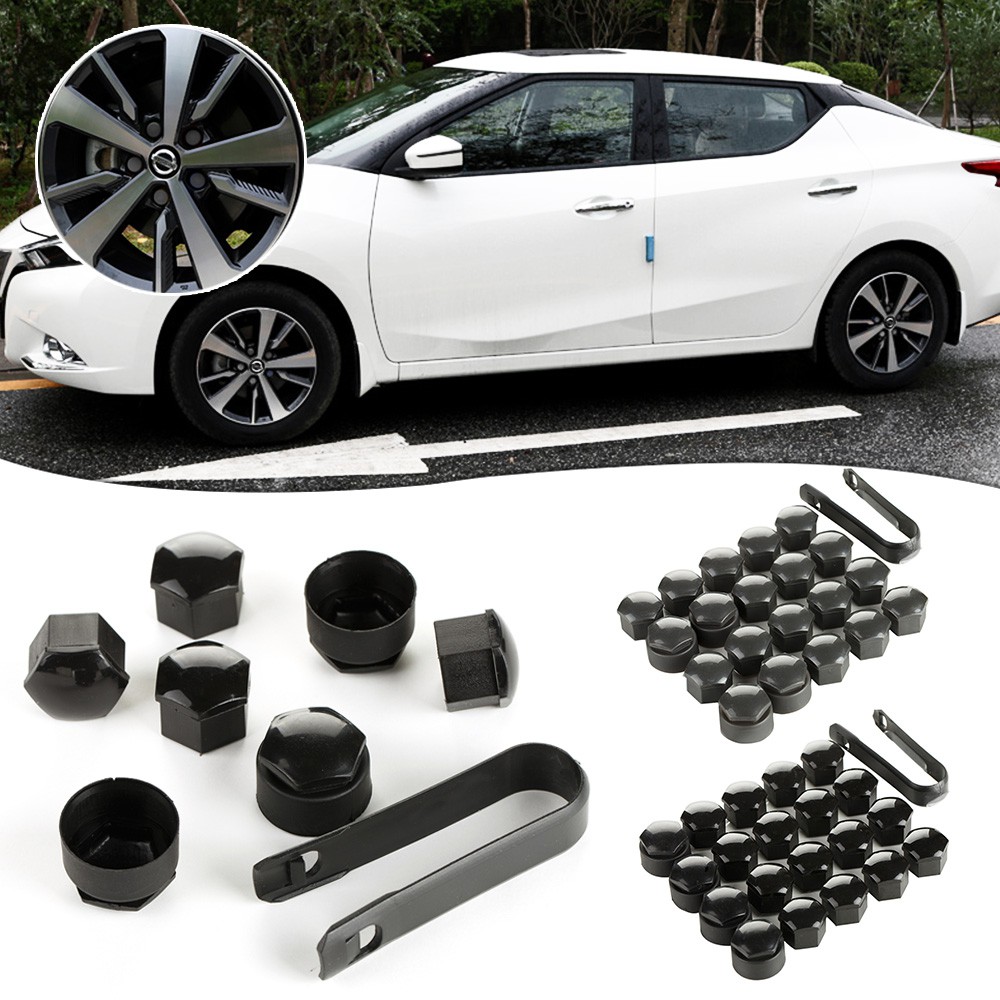 vw golf wheel nut covers