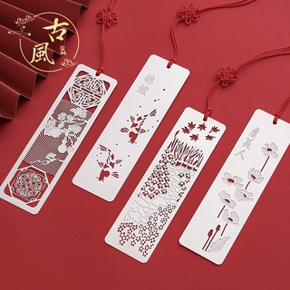 [Ready Stock] Creative Chinese Style Metal Bookmark Retro Exquisite Bookmark Student Gift Prize #5