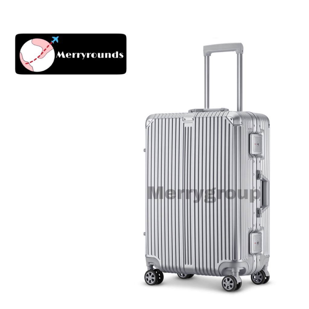 New Big TSA Lock Aluminium Alloy Frame Travel Luggage Suitcase Bag 20