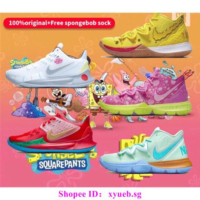 kyrie irving spongebob and patrick shoes