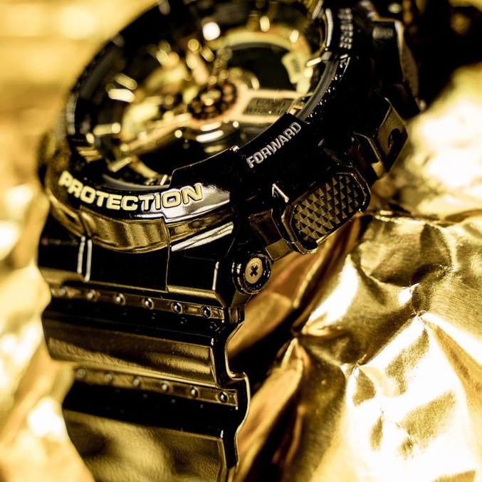 Casio G Shock Ga 110gb 1a Industrial Luxury Ga110gb Ga110 Ga 110 Shopee Singapore