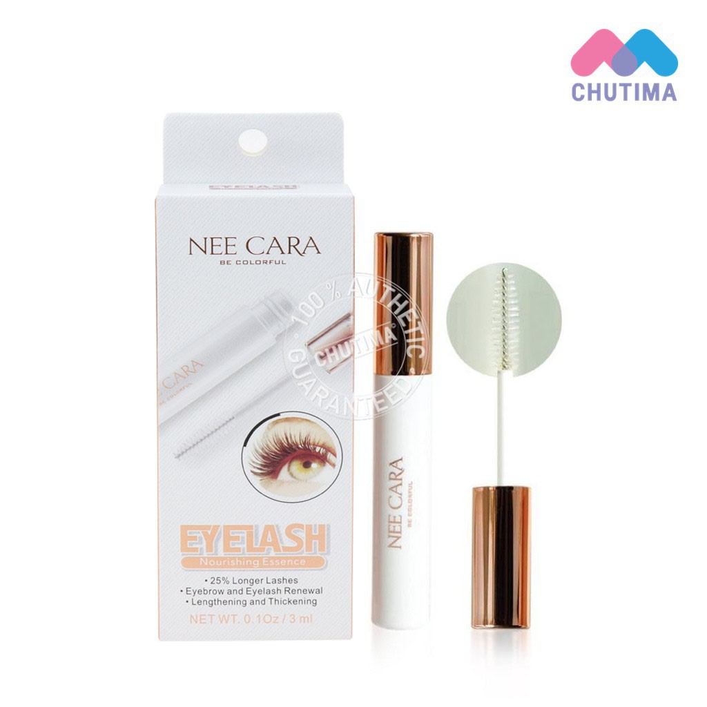 Nikara B Colorflue Lash Nourishing Essence Clear Mascara 3 ml. Nee Cara Eyelash Nourishing