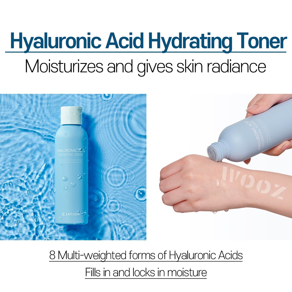 toner and hyaluronic acid