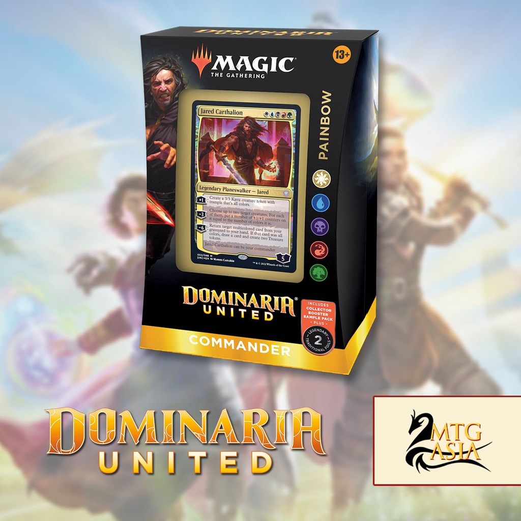 MTG COMMANDER newest DECK DOMINARIA UNITED RAINBOW SEALED