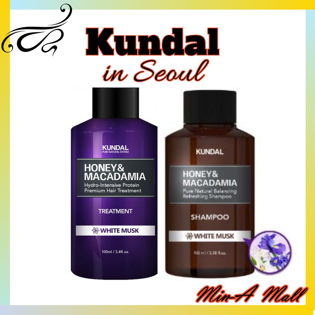 [ Kundal ] Honey & Macadamia " Best Collection 7 Type " Shampoo
