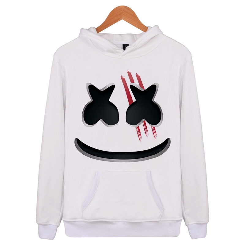 marshmello white sweatshirt