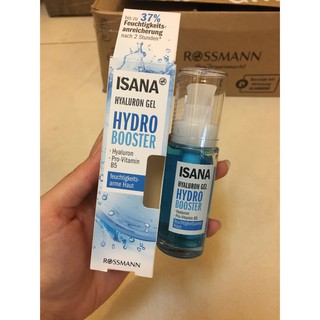 Germany Isana Hydro Booster Hyaluronic Acid Moisturizing Gel 30ml Shopee Singapore