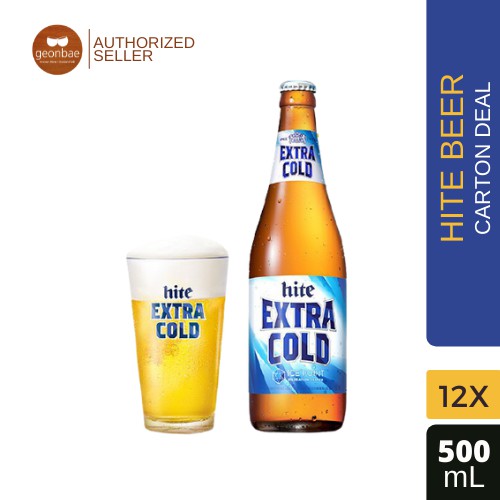 Carton Deal Hite Beer 500ml Bottle X 12 Shopee Singapore