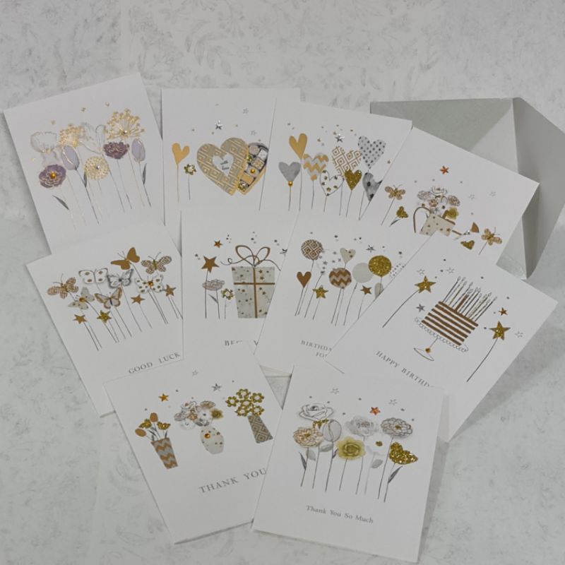 Greeting Card/ Gift Card, Just For You/ Happy Birthday/ Thank You/ Best