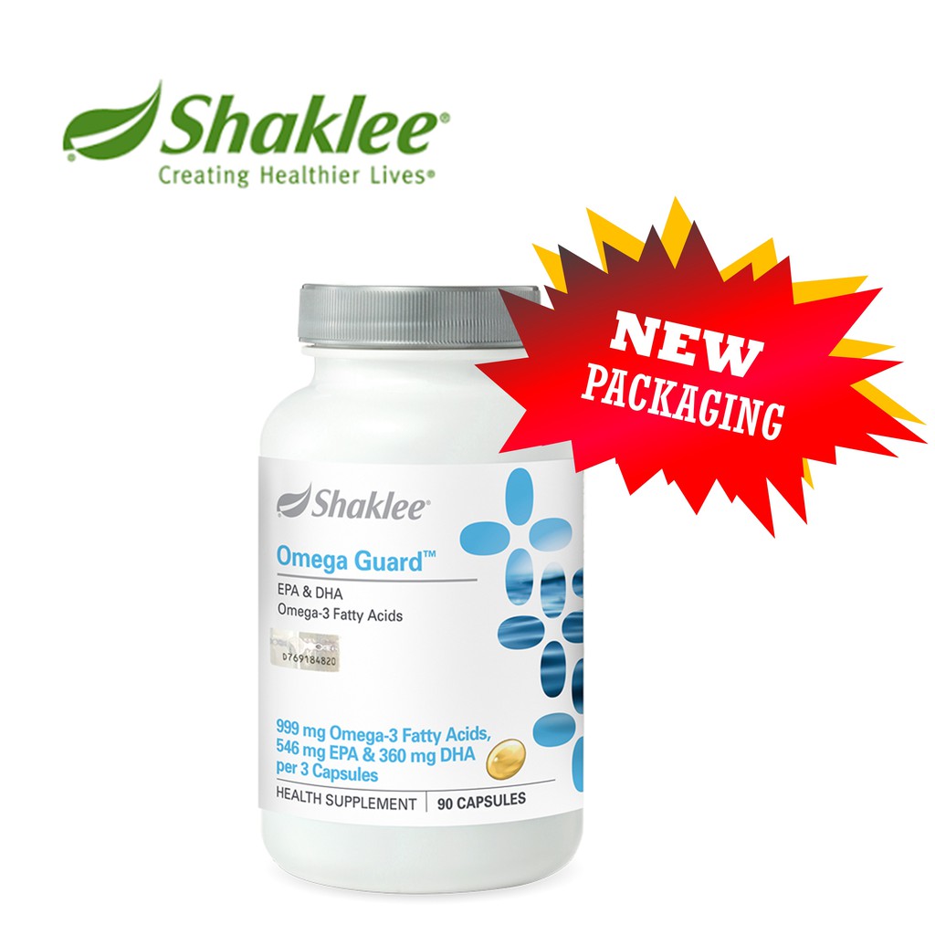Shaklee Omega Guard 90s Purified Concentrated Fish Oil Free Shopee Singapore