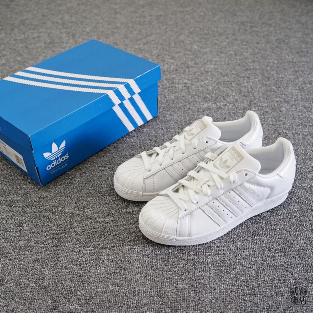 adidas superstar white pearl