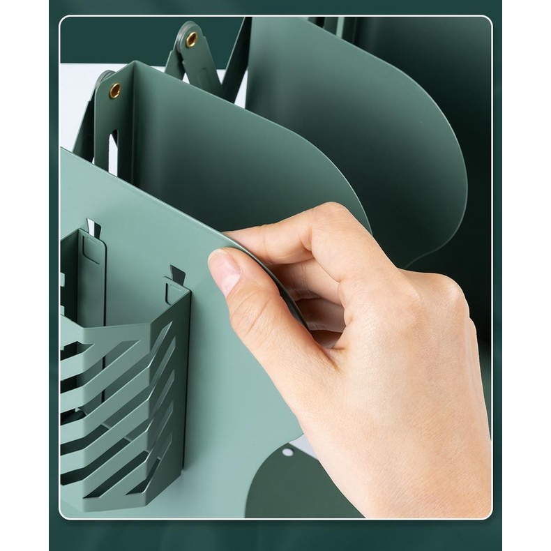 Retractable Book Stand Shelves with Pen Large Capacity Ins Thickening