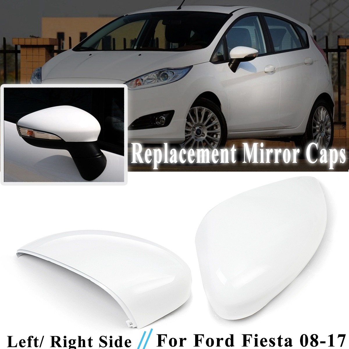 ford fiesta mirror cover replacement