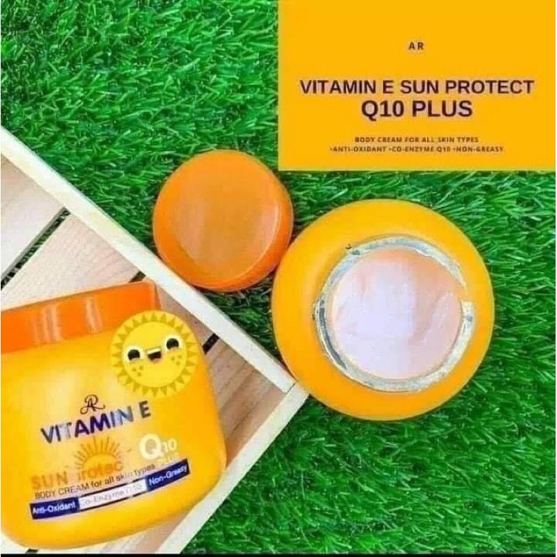 vitamin e sun protect q10 for face