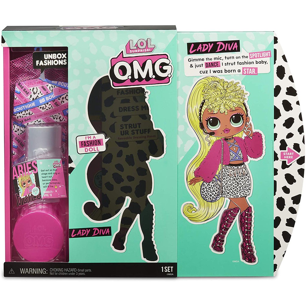 lol lady diva fashion doll