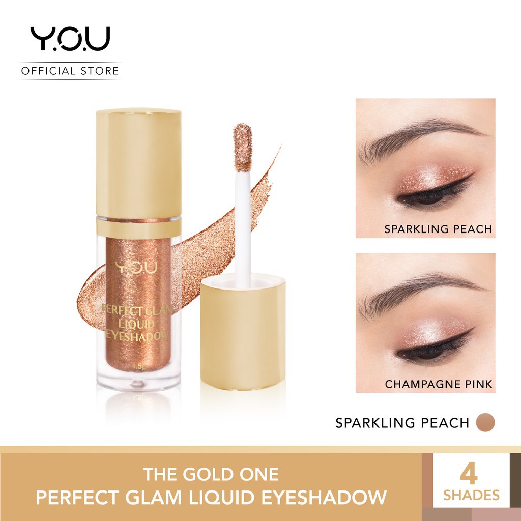 gold liquid eyeshadow