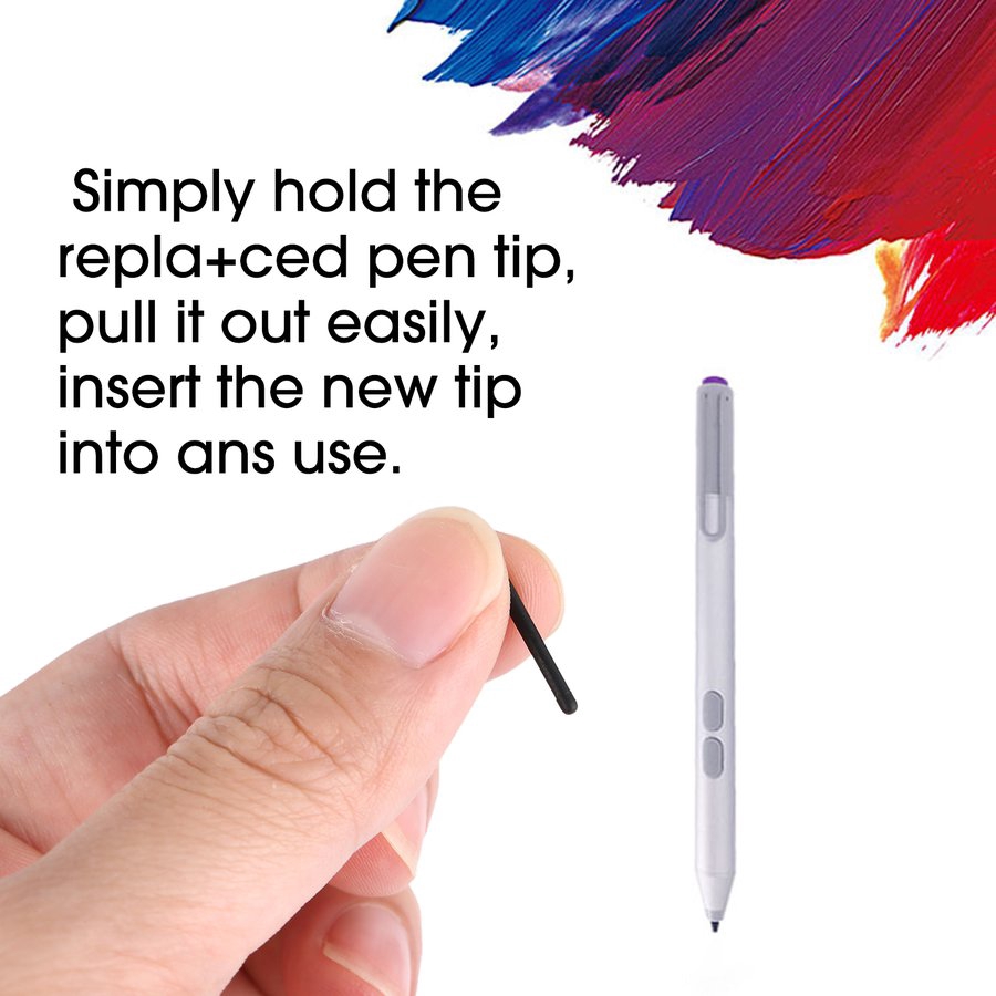 E 3pcs Replacement Tips Refill For Microsoft Surface Pro 3 Touch Stylus Pen Shopee Singapore