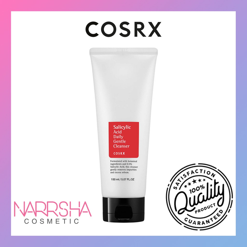 cosrx salicylic acid daily gentle cleanser percentage