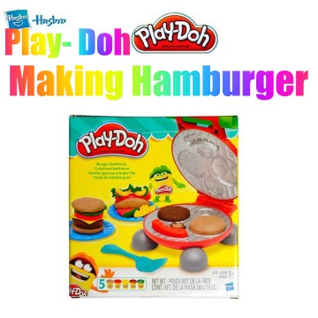 hamburger play doh