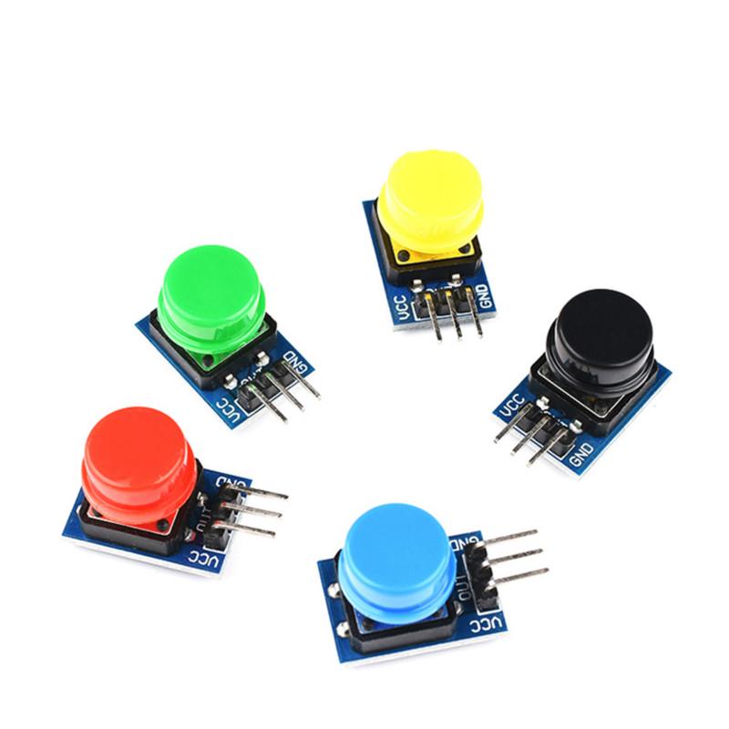 2PCS 12x12mm  Big Key Button Light Hat Output Module Touch Switch for Arduino 