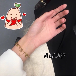 Louis vuitton four-leaf clover pendant bracelet is stylish and elegant | Shopee Singapore