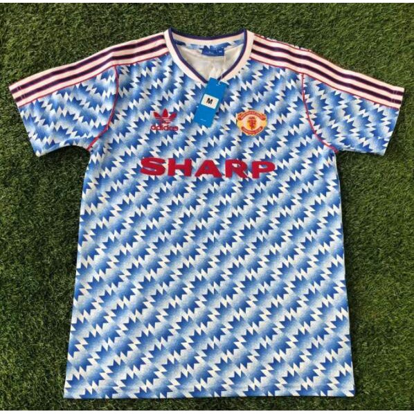blue retro united top