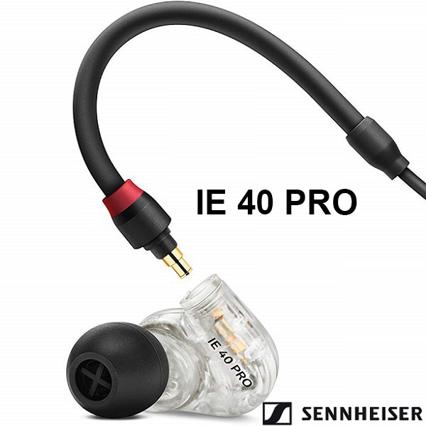 Sennheiser Ie 40 Pro In Ear Earphone Clear Shopee Singapore