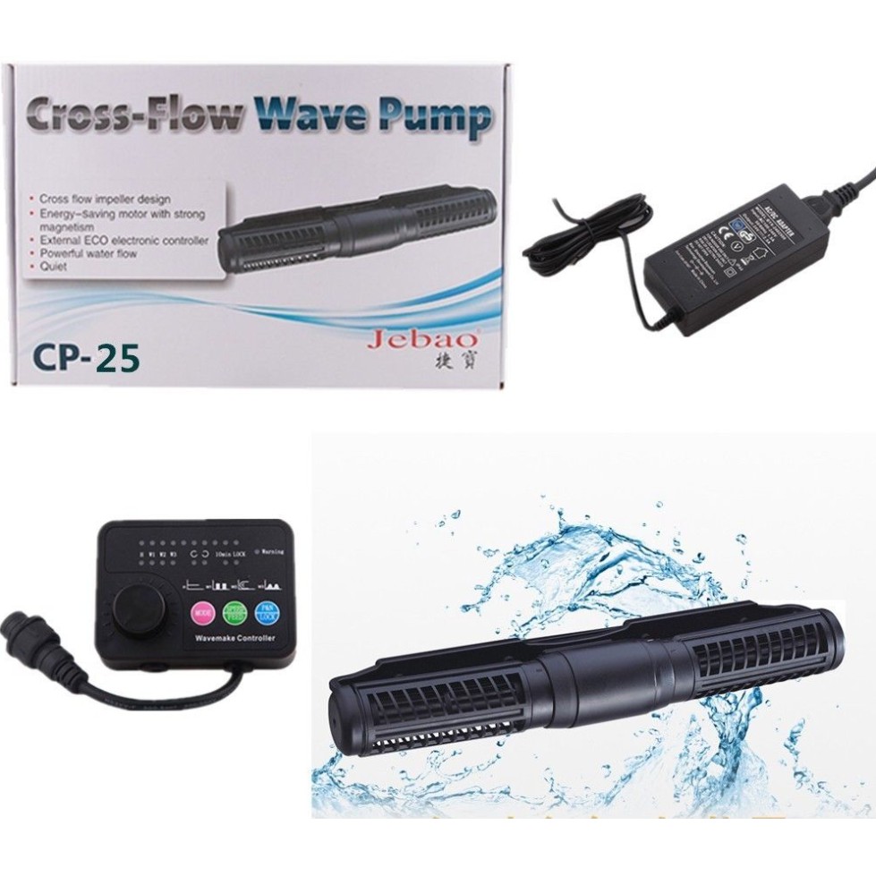 LOCAL STOCK> Jecod Jebao Cross-Flow Pump CP-25 /wave maker Reef Fresh water  controllable | Shopee Singapore