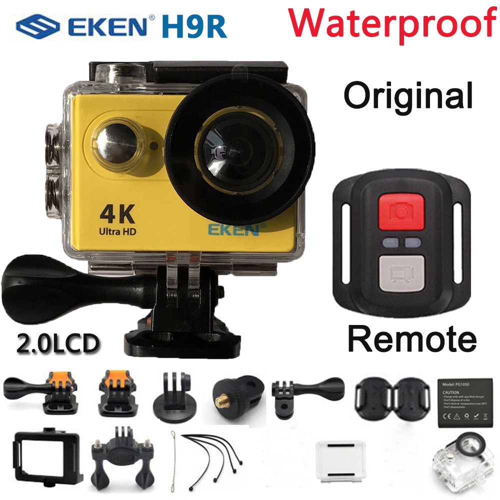 Original Waterproof Eken H9R Action Camera Gopro Ultra HD 4K 25fps WiFi
