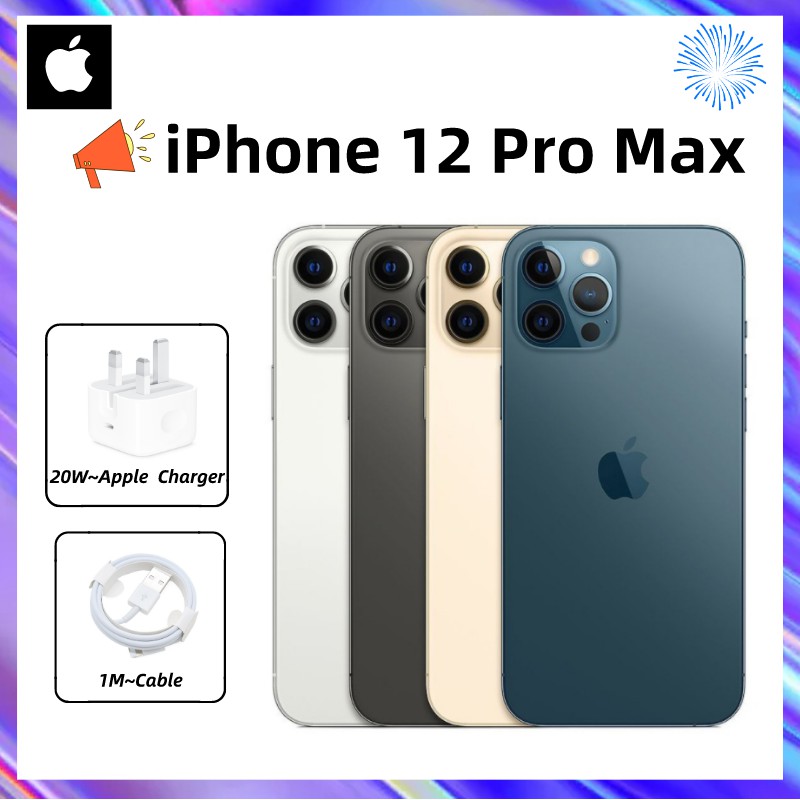 Apple Iphone 12 Pro Max 128gb 512gb Brand New Usa Set Shopee Singapore