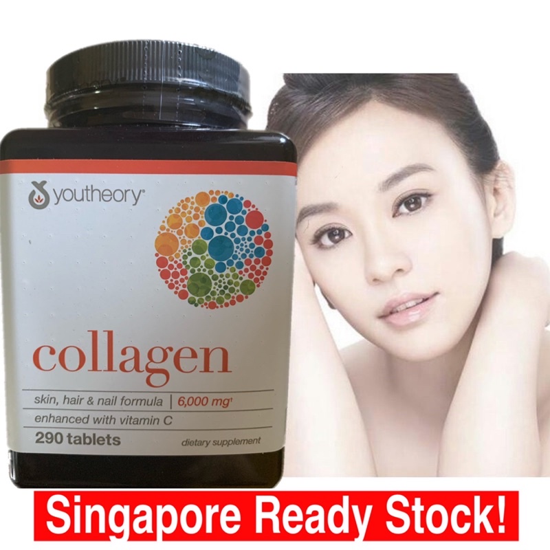Youtheory Collagen Formula 290 Tablets Shopee Singapore