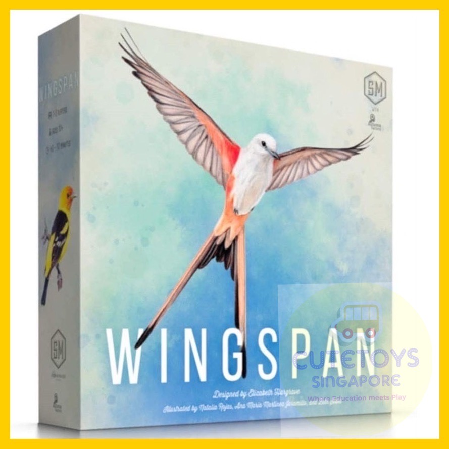 SG] Wingspan Board Game (Swift Start Pack Included） | Shopee Singapore
