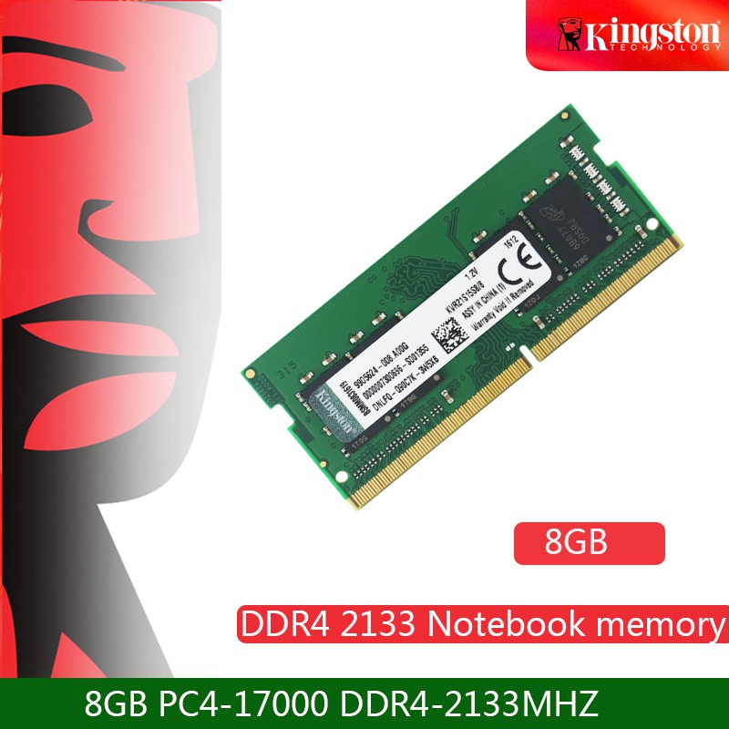 Kingston 8gb Pc4 Ddr4 2133mhz 1 2v 260pin Sodimm Rom Laptop Memory Shopee Singapore