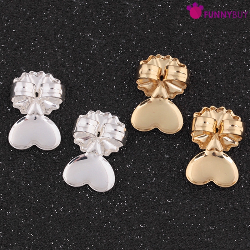 Fashion Flower Earring Backs Support Secure Comfortable Heavy