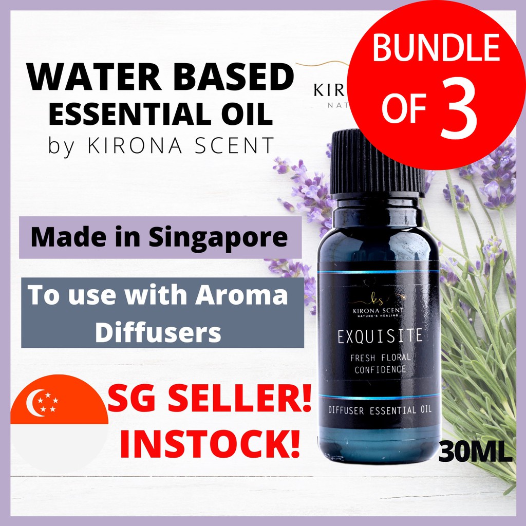 🌟★Bundle of 3★ HOTEL SCENTS. 30ml Essential Oil. Contains Botanical Extracts, pure water based