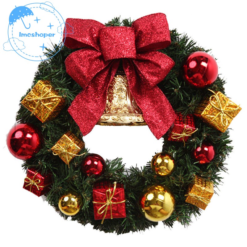 Christmas Decorations Door And Window Wreath Luxury Merry