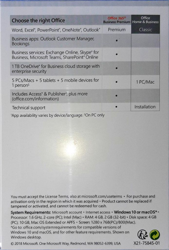 Microsoft Office Home Business 19 Shopee Singapore