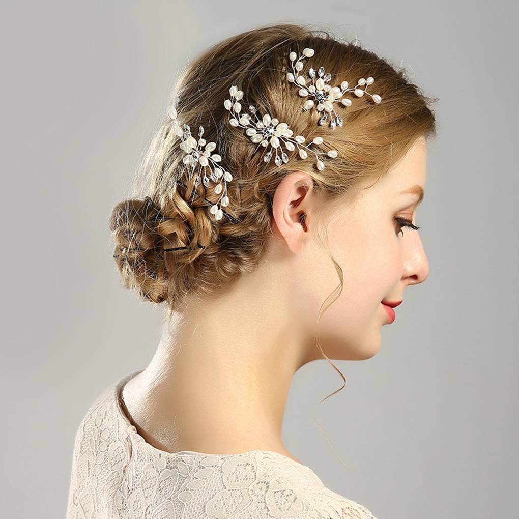 head flowers for brides